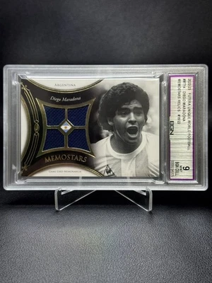 Parche Futera 2022 único Diego Maradona Memostars usado en el juego #16/22 Foto 1 de 2