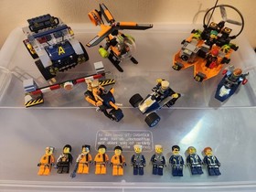 LEGO Agents Sets 8967, 8968, & 8969 + Extra Minifigures Complete