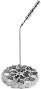 Bunuelos Form mit Griff X-Large (5,7 Zoll Aluminiumguss) 5,7 Zoll, Aluminium - Bild 1 von 8