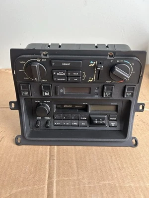 1993-94 Jaguar XJ6 XJ12 Climate Control Radio Combo OEM - Image 1 of 4