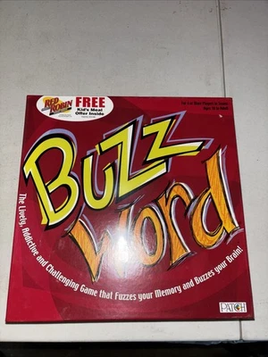 2003 Buzz Word Board Game #7363 Ages 10 to Adult New Factory Sealed B2 - Image 1 of 3
