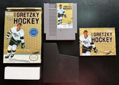 Wayne Gretzky Hockey White Jersey No Logo Complete in Box CIB Nintendo NES ‘92🔥 - Image 1 of 4