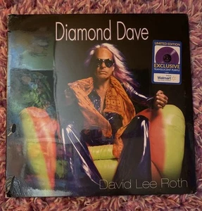 David Lee Roth "Diamond Dave" Limited Edition - Purple Vinyl Wal-Mart Van Halen - Picture 1 of 2