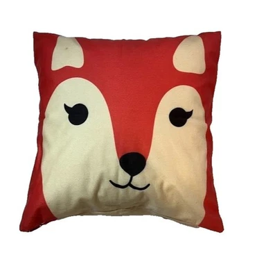 Almohada decorativa cara llama coral crema animal habitación niños decoración acogedora Foto 1 de 3