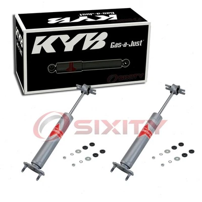 2 pc KYB Gas-a-Just Front Shock Absorbers for 1970-1977 Ford Maverick Spring of - Image 1 of 4