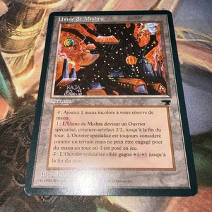MTG Antiquities French “Usine de Mishra” NM Rare Land — Vintage Beauty - Picture 1 of 4
