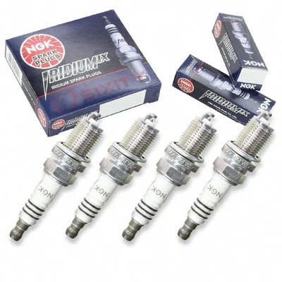 Set of 4 for Honda Acura for Dodge NGK Iridium IX Spark Plug BKR9EIX 2669 - Image 1 of 4