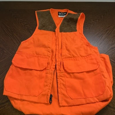 Vintage 10x Orange Hunting Vest!  - Image 1 of 4