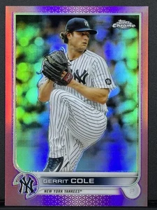 2022 Topps Chrome #179 Gerrit Cole Pink Refractor - Bild 1 von 2
