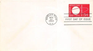 Scott #1266 New York World's Fair 1964 First Day Cover FDC Unaddressed - Picture 1 of 2