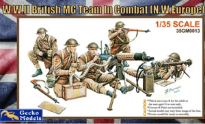 Gecko Models 35GM0013 1/35 WWII Brit. MG Team in Combat - Bild 1 von 1
