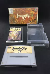 Romancing SaGa 3 Nintendo SNES Super Famicom Japanisch OVP Spiel SFC923 - Bild 1 von 8