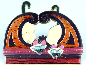 Prendedor Disney Shopping PP73905 2009 Si & Am Disney Villain Series LE300 - Imagen 1 de 4