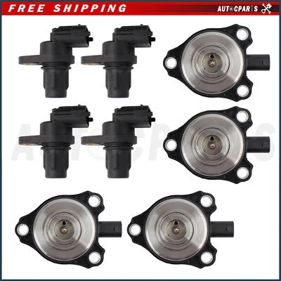 For Mercedes-Benz C230 C280 C300 4x Camshaft Position Sensors & Adjuster Magnets - Image 1 of 4