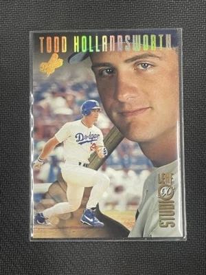 Todd Hollandsworth 1996 Leaf Studio Gold One OF Five Hundred Dodgers #4 1/500 - Image 1 of 2