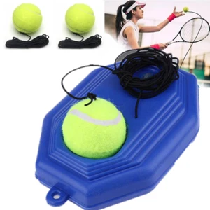 Tennistrainer Rebound Ball mit 3 Saitenbällen Solo Tennis Trainingsgerät - Bild 1 von 12