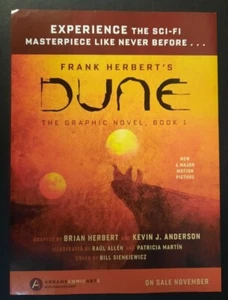Frank Herbert's DUNE graphic novel fumetto arte #1 ~ pagina rivista STAMPA ANNUNCIO - Foto 1 di 1