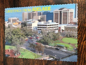Greetings from Adelaide Hindmarsh Square Postcard - Bild 1 von 2