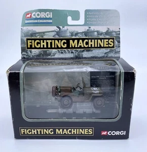 Willys MB 1/4 Ton 4x4 Utility Vehicle Fighting Machines Corgi C590076 - Picture 1 of 6