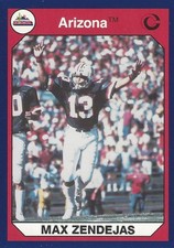 1990 Collegiate Collection Arizona Wildcats #46 Max Zendejas