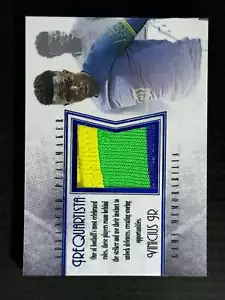 2024 Futera Unique Nostalgia Game Worn Trequartista Sapphire Vinicius Jr. 03/10 - Picture 1 of 2