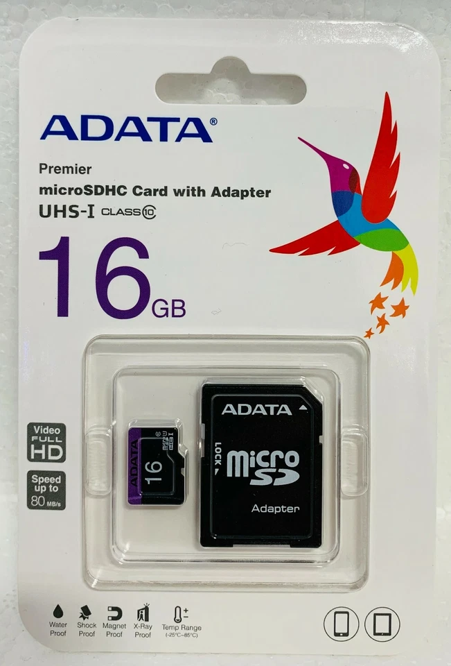 Adata SD Card 16GB - Image 1 of 1