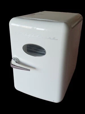 Fridgidaire 0.3 cu. ft. 6-Can Retro Mini Fridge without Freezer in White - Image 1 of 4