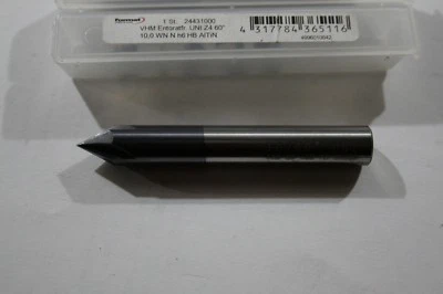 Format Solid Carbide Chamfer Countersink  - 10mm diameter, 4 Flute, 60 deg AiTiN - Image 1 of 4