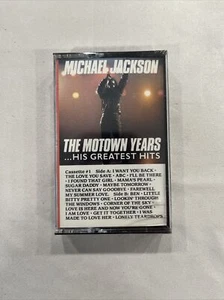 Michael Jackson The Motown Years CASSETTE Tape CANADA IMPORT RARE! NEW SEALED - Picture 1 of 13