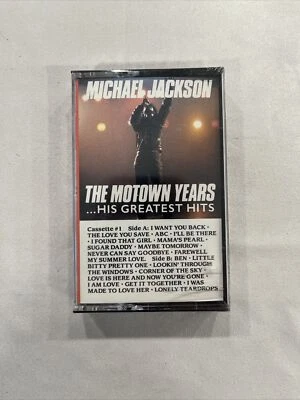 Michael Jackson The Motown Years CASSETTE Tape CANADA IMPORT RARE! NEW SEALED - Image 1 of 4
