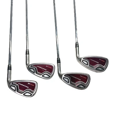 Juego de plancha de acero Nickent 3Dx Uniflex Flex 5-8 hierros 4 piezas para diestros Foto 1 de 4