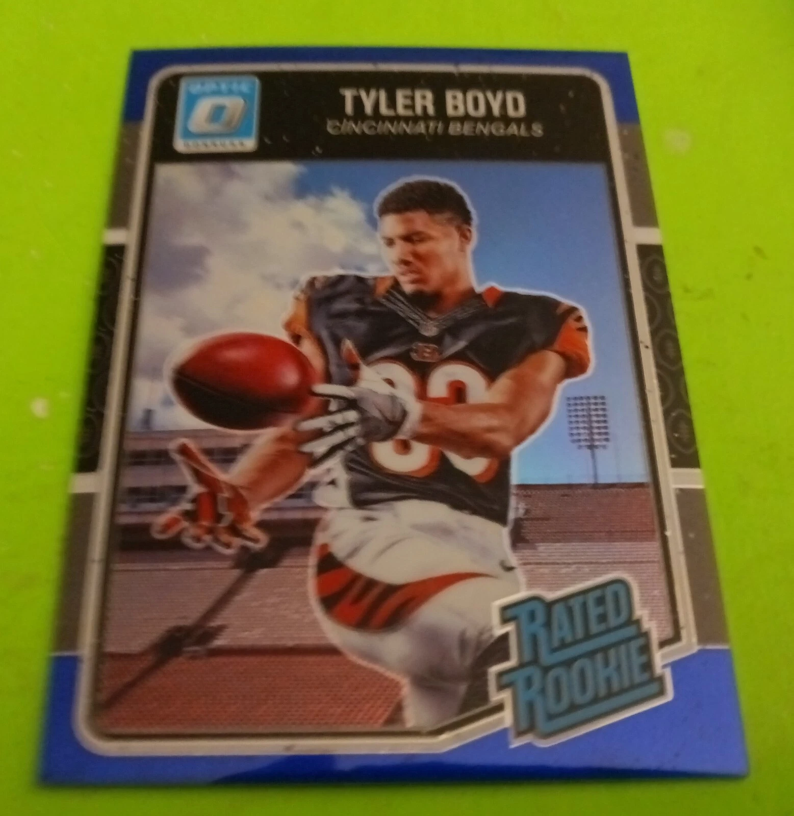 2016 Tyler Boyd Panini Donruss Optic Rated Rookie BLUE HOLO #197 Bengals 145/149