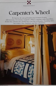 Schreinerrad ~ Beliebtes Quiltmuster mit flexibler Vorlage - Bild 1 von 2