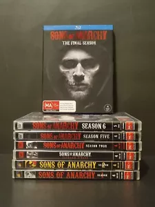 Sons Of Anarchy The Complete Series 1-7 Seasons Region 4 PAL Series 7 BD VGC - Picture 1 of 11