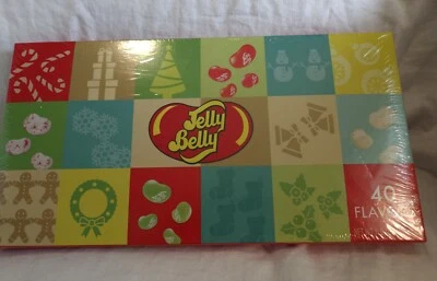 Jelly Belly  Beans 17 oz - 40 Flavors Christmas Gift Box Sealed -Best by 2/18/25 - Image 1 of 4
