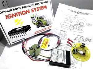 Sistema de encendido electrónico BSA Triumph Boyer Bransden 12V 3 cilindros triple CPC - Imagen 1 de 2