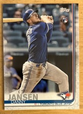 2019 Topps Series 1 Danny Jansen Baseball Rookie Card #67 Blue Jays Catcher NM