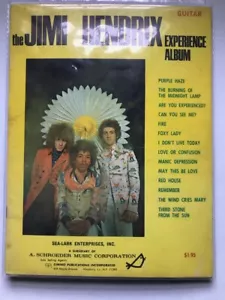 JIMI HENDRIX Experience album song book - Imagen 1 de 1