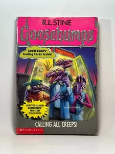 1st Print #50 Calling All Creeps Goosebumps Book Original R.L. Stine 1996 Series - Picture 1 of 24