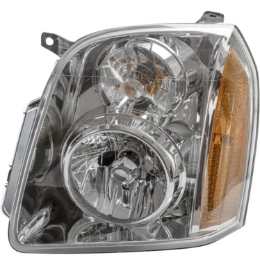 Headlight Front Lamp for 07-14 GMC Yukon/XL Non-Denali w/o Logo Left Driver - Image 1 of 4