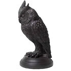 Retro Gothic Black Crow Candle Halter Halloween Statue Owl Home Room Dekoration 