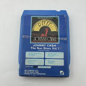 Johnny Cash The Sun Story Volume 1. 8 Track Tape - Picture 1 of 6