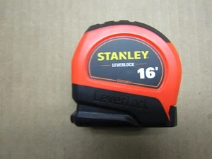 Stanley Lever Lock High Visibility Tape Measure 16' STHT30814 - Picture 1 of 4