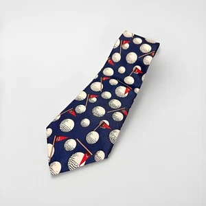 Umo Lorenzo Collection Golf Neck Tie 100% Polyester Sports Outdoor Business - Picture 1 of 4