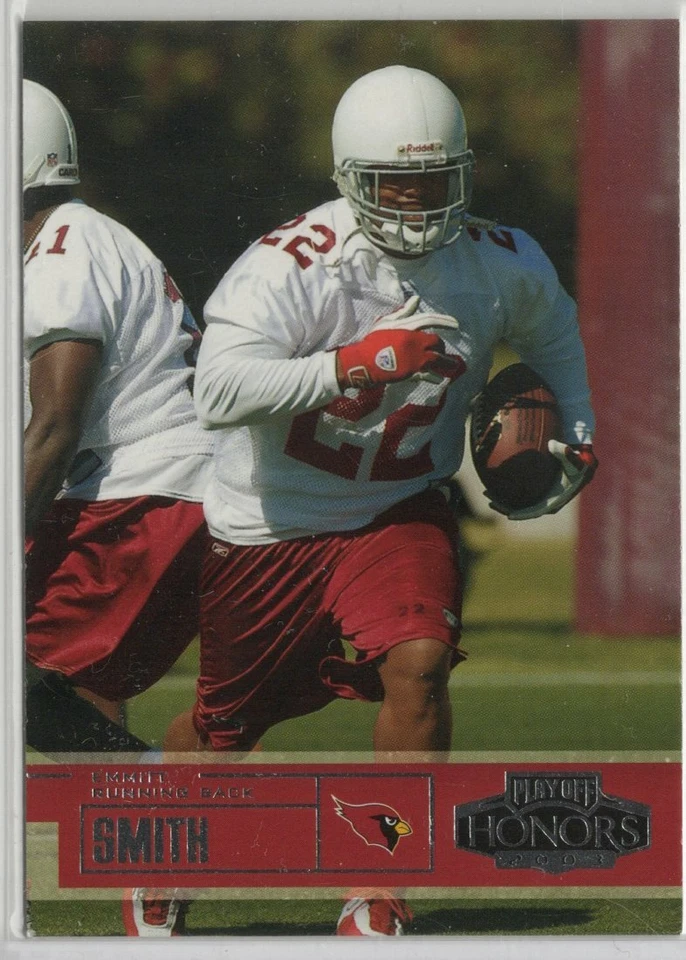 2003 PLAYOFF HONORS #32 EMMITT SMITH - ARIZONA CARDINALS - HOF - Image 1 of 1