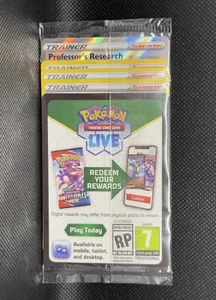 Pokemon Sealed Promo Pack Professor's Research Juniper Full Art SWSH152 4 Cards - Picture 1 of 1
