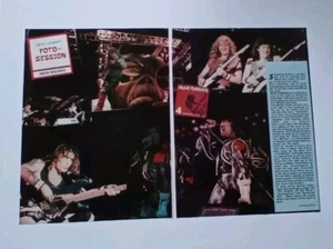 Iron Maiden Rare Metal Hammer poster original - Picture 1 of 12