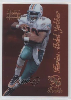 1996 Select Certified Edition Red Karim Abdul-Jabbar #90 Rookie RC - Image 1 of 2