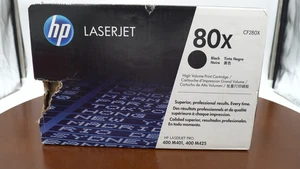 HP 80X High Yield Black Original LaserJet Toner Cartridge CF280X New Sealed - Picture 1 of 5