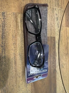 FOSTER GRANT ROMAN +1.25 Reading Glasses - Tortoiseshell New With Case - Picture 1 of 4